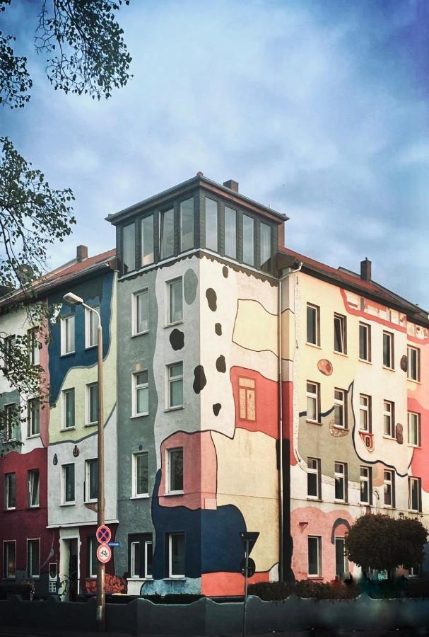 Buntes Haus Daire Erfurt Dış mekan fotoğraf